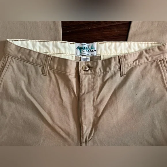 Coastal Cotton Men’s Khakis 36 x 30 - Picture 4 of 6